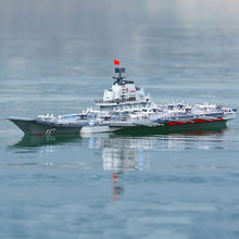 Load image into Gallery viewer, RC Boat, 2.4Ghz RC Water Aircraft Carrier, 30KM/H High-Speed RC Aircraft Carrier, RC Battleship Suitable for Swimming Pools and Lakes