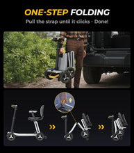 Load image into Gallery viewer, Paiseec L5 Mobility Scooter 32 lbs Ultra Lightweight, One-Step Folding Mobility Scooter, Electric Scooter with PAI Safety System, Airline Approved Mobility Scooter for Seniors (Grey, 30 Miles)