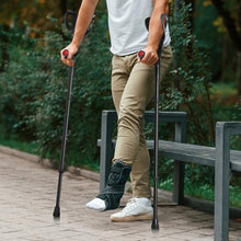 Load image into Gallery viewer, VEVOR Forearm Crutches for Adults, Folding Walking Forearm Crutches with 10-Level Adjustable Height, 1 Pair 350LBS