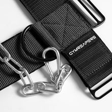 Load image into Gallery viewer, Gymreapers Neck Harness Weight Lifting - Neck Trainer Workout Equipment - Heavy Duty Stainless Steel Chain, Adjustable Neoprene Head Strap, Exercise Equipment for Strength & Pain Relief