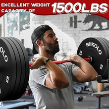 Load image into Gallery viewer, Mikolo 7ft Olympic Barbell, Barbell for Weightlifting and Powerlifting 45lb, - Red