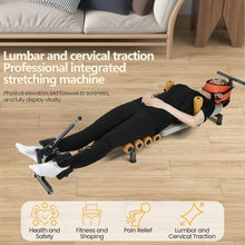 Load image into Gallery viewer, Gryphvex Alternative Inversion Traction Table - Provides Lower Back Pain Relief Without Going Upside Down - Portable Spine Stretcher Bed for Home - 330 Lb. Capacity