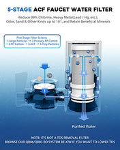 Load image into Gallery viewer, VORTOPT NSF Certified Replacement for T1-ACF/T2-ACF T6-CTO Faucet Water