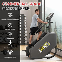 Load image into Gallery viewer, Fitvids Stair Stepper Machine, Commercial Grade Stair Climber with 15 Resistance Levels, Exercise Machine for Home Gym