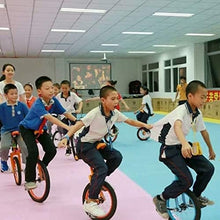 Load image into Gallery viewer, Single Wheel Unicycles Training Balance Bike One Wheel Bike,14" Wheel Unicycle for Kids Boys Girls 5-9 Year Old Smaller Children(Yellow)