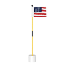 Load image into Gallery viewer, KINGTOP 3 ft Golf Flagstick Set with USA Flag and Hole Cup, 1 Pack