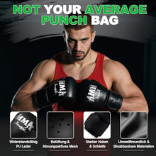 Load image into Gallery viewer, Freestanding Punching Bag with Gloves, 70'' Heavy Boxing Bag with Stand for Adult Teens, Standing Women Men Inflatable Kickboxing Bags for Beginners Training MMA Muay Thai Fitness