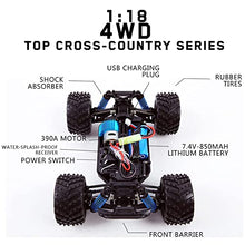 Load image into Gallery viewer, 1:20 Scale RC Cars 40 Kmh High Speed - Boys Remote Control Car 4x4 Off Road Monster Truck Electric - 4WD All Terrain
