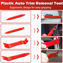 Load image into Gallery viewer, Doaho 7 Pcs Car Trim Removal Tool Kit with Non-Scratch Plastic Pry Tool and Fastener Clip Pliers for auto Safe Interior Car Panel Detachment, Dashboard, Door Clips & Upholstery – Red
