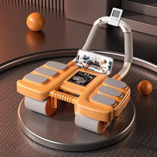 Load image into Gallery viewer, 2025 New Ab Wheel Roller with Elbow Support - Automatic Rebound Abdominal Wheel Roller (Orange)