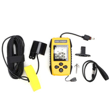 Load image into Gallery viewer, Eujgoov Fish Finder, LCD Display Portable Fish Depth Finder with Sonar