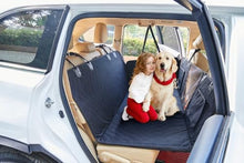 Load image into Gallery viewer, Petiza Back Seat Extender for Dogs Hard Bottom Dog Car Seat Cover for Back Seat Heavy Duty Scratch Proof Nonslip Durable Soft 100% Waterproof Dog Hammock for Car Truck SUV