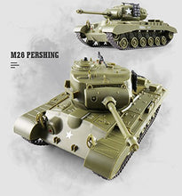 Load image into Gallery viewer, Heng Long 1/30 Scale US M26 Pershing RC IR Battle Tank w/Sound Lights