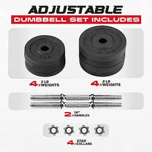 Load image into Gallery viewer, Yes4All Dumbbell Adjustable - 60lbs
