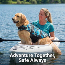 Load image into Gallery viewer, Doglay Dog Life Jacket with Rescue Handle, Dog Life Vest for Swimming Boating, Adjustable Reflective Puppy Swim Vest with Superior Buoyancy for Small Medium Large Dogs