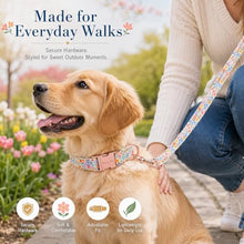 Load image into Gallery viewer, ARING PET Girl Dog Collar for Puppy Small Medium Large Dogs-Wild Floral XS