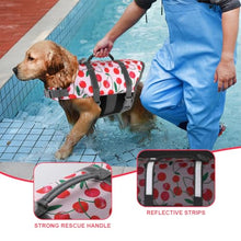 Load image into Gallery viewer, Doglay Dog Life Jacket, Dog Life Vest for Swimming Boating, Adjustable Puppy Life Jacket with Reflective Stripes, Superior Buoyancy Pet Swimming Vest for Small Medium and Large Dogs