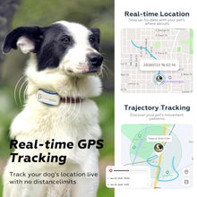 Load image into Gallery viewer, DBDD Smart GPS Tracker for Dogs - Real-Time Location & AI Health Assistant, Waterproof Electronic Fence Collar for Escape