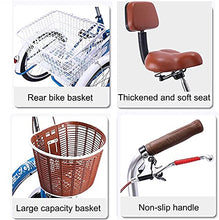 Load image into Gallery viewer, Adult Tricycle - 3 Wheel Bikes for Adults Shopping 3 Wheel Bike Adult, Three Wheel Cruiser Bike 20 Inch Wheels