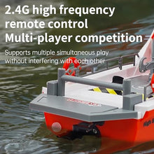 Load image into Gallery viewer, Ssccgym RC Jet Boat Remote Control Boat Port Tugboat Watercraft 8km/h 1/12 Scale -Black