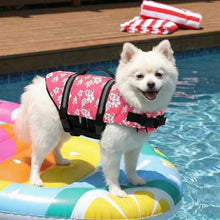 Load image into Gallery viewer, Doglay Dog Life Jacket with Rescue Handle, Dog Life Vest for Swimming Boating, Adjustable Reflective Puppy Swim Vest with Superior Buoyancy for Small Medium Large Dogs