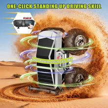 Load image into Gallery viewer, 1:16 RC Truck Remote Control Car, 4WD Waterproof Amphibious RC Car All Terrain Pickup,TIME4DEALS 2.4GHz Remote Monster Truck with 360° Rotating Standing Stunt Toy Truck for Kids Boys 6 7 8 9 10 11 12+