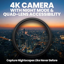 Load image into Gallery viewer, EZ Pro Drones with Camera for Adults 4K, Obstacle Avoidance, GPS Auto Return, 3-axis Gimbal, Follow Me Mode, Long Flight Time, FAA Remote ID
