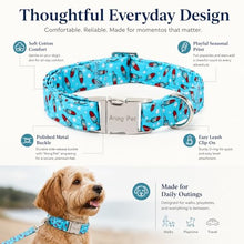 Load image into Gallery viewer, ARING PET Summer Dog Collar for Small Medium Large Boy Dogs-Blue Ice Pop M