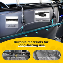 Load image into Gallery viewer, Universal Fit Dog Barrier for SUV,Sedan,Truck,Front/Back Seat,Elastic 5 Ropes&Steel Hooks Firmly Fixed,42.5"–62"Width Adjustable,Dog Car Barrier Follow the Seat Movement,Durable Matte Paint