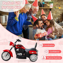Load image into Gallery viewer, Costzon Kids Motorcycle, 6V Battery Powered Ride on Chopper Motorcycle w/Horn, Headlight