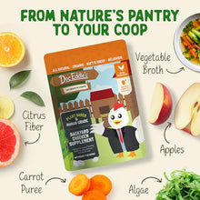 Load image into Gallery viewer, Doc Eddie’s Backyard Chicken Supplement - Plant-Based Treats for Egg Laying Hens - Poultry Feed Enrichment Made with Omega 3 Rich Algae - Essential for Immune Health, Feather Regrowth, Egg Production