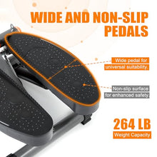 Load image into Gallery viewer, Mini Stair Stepper for Exercise at Home Stair Stepper with Resistance Bands Exercise Equipment for Home Stair Climber Stepper Machine for Home Gym Cardio Equipment for Full Body Workout