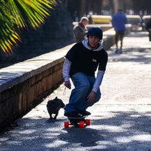 Load image into Gallery viewer, Electric Skateboard with Remote, 2500 * 2 Powerful Belt Motors, 28MPH/45KPH Top Speed, UP to 28Mlies/45KM Range