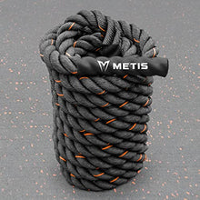 Load image into Gallery viewer, FORZA 30ft, 40ft and 50ft Battle Rope – 1.5ft & 2-inch-Thick, Premium Quality Weighted Gym Rope for Fitness, Strength Training, Crossfit and More (50ft, 2 inch)