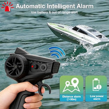 Load image into Gallery viewer, SVERTIBO Fast RC Boat for Adults, 20KM/H High Speed Racing Boats, Self-Righting (Silver)