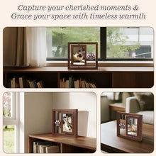Load image into Gallery viewer, Ricalin Dog Memorial Gifts for Loss of Dog, Rotating Wooden Picture Frame