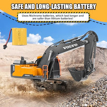 Load image into Gallery viewer, DOUBLE E Volvo RC Excavator Remote Control Excavator Toy for Boys