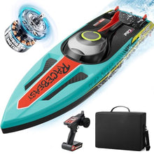 Load image into Gallery viewer, TOPCHOIC Brushless RC Boat 40+MPH, Remote Control Boats for Adults Kids, 19" Big Racing Boat