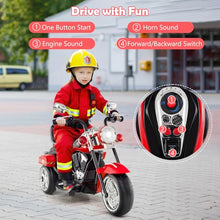 Load image into Gallery viewer, Costzon Kids Motorcycle, 6V Battery Powered Ride on Chopper Motorcycle w/Horn, Headlight