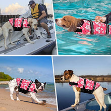 Load image into Gallery viewer, Doglay Dog Life Jacket with Rescue Handle, Dog Life Vest for Swimming Boating, Adjustable Reflective Puppy Swim Vest with Superior Buoyancy for Small Medium Large Dogs
