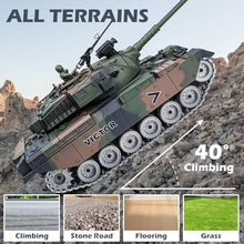 Load image into Gallery viewer, Supdex RC Tank, 1:18 Alloy Metal US M60 Remote Control Army Model Toys