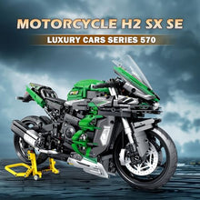 Load image into Gallery viewer, RC Motorcycle Display for Home or Office Decor, Collectible Gifts for Boys 14+ (2088 PCS)