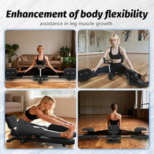 Load image into Gallery viewer, EVERYAMTE Leg Stretcher, Heavy Duty Steel Split Machine for Flexibility Training, 300LBS Leg Stretch Machine, Durable and Easy to Install Home Stretching Equipment, Improve Flexibilit