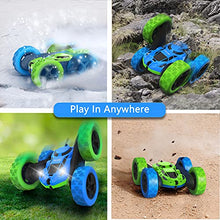 Load image into Gallery viewer, Hamdol Remote Control Car for Kids, 360° Rotating Double-Sided RC Car with LED Headlights