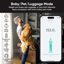 Load image into Gallery viewer, Wyze Smart Scale Ultra BodyScan with Handle – Wi-Fi & Bluetooth Body Composition Scale for Weight, BMI, Body Fat, Muscle Mass, and Segmental Measurement, 400 lbs, White