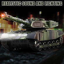 Load image into Gallery viewer, Supdex 1/28 RC Battle Tank Set, Remote Control Army Toy That Shoots for Kids and Adults