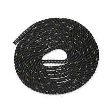 Load image into Gallery viewer, Amazon Basics Battle Rope for Home Gym, Strength Training, Cardio Fitness, Indoor & Outdoor Workout, Exercise Training Equipment, Muscle Toning, 2 Inch Diameter x 30 Feet Length, Black