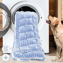 Load image into Gallery viewer, Dog Car Seat Waterproof Bed Cover Non-Slip Car Back Seat Soft and Comfortabl Pet Bed Mat Car Blanket for Travel Backseat Extender Seat Covers Dog Bed for Cars Trucks and SUVs (Light Grey 23.6” x 51”)