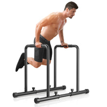 Load image into Gallery viewer, YOLEO Adjustable Dip Bar- 1100lbs Dip Station