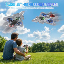 Load image into Gallery viewer, Liorbrix RC Plane Remote Control Airplane for Kids Aged 8+, RC Planes Foam Drones for Adult Kids, Fighter Jet Toy